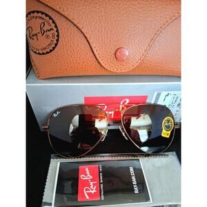 Ray-Ban RB3026 Brown Frame Brown Lens 62mm Sunglasses